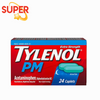 Tylenol PM - 6 Boxes (24 Caplets Per Box)