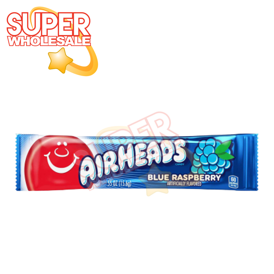 Airheads 0.55oz - 36 Pack - Blue Raspberry (1 Box)