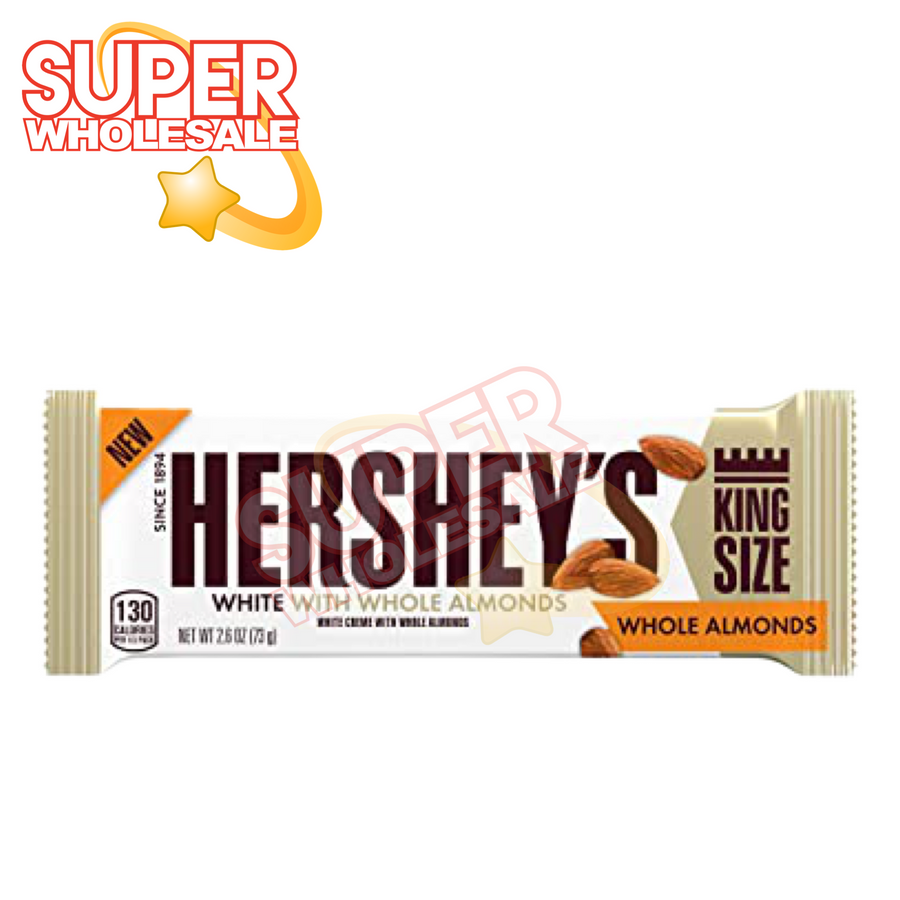 Hershey's King Size - 18 Pack (1 Box) - White Almond