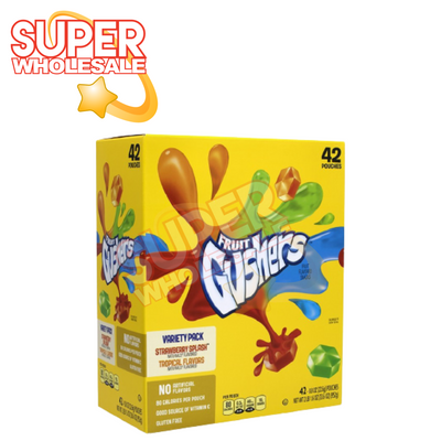 Gushers - 42 Pack (1 Box) - Variety Pack