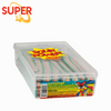 Sour Power Belts Unwrapped 150 Pack - Rainbow (1 Box)