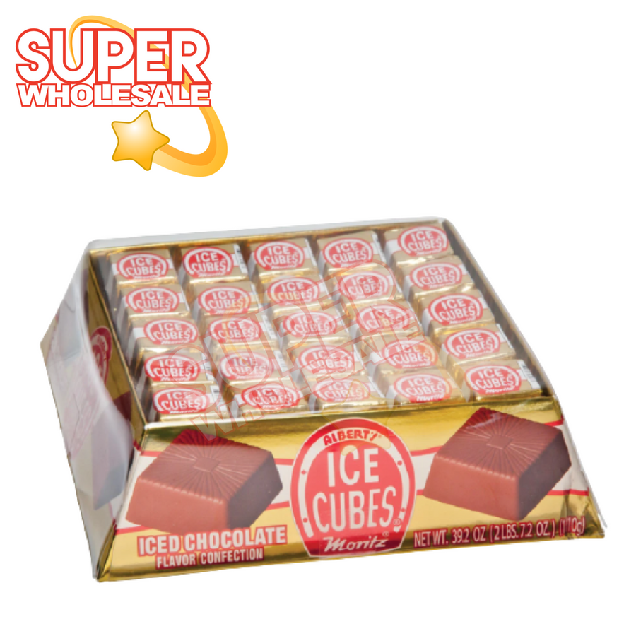 Albert's & Son Ice Cubes Chocolate - 100 Pack (1 Box)